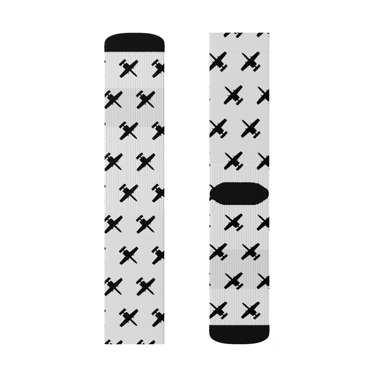 A-10 Socks, White