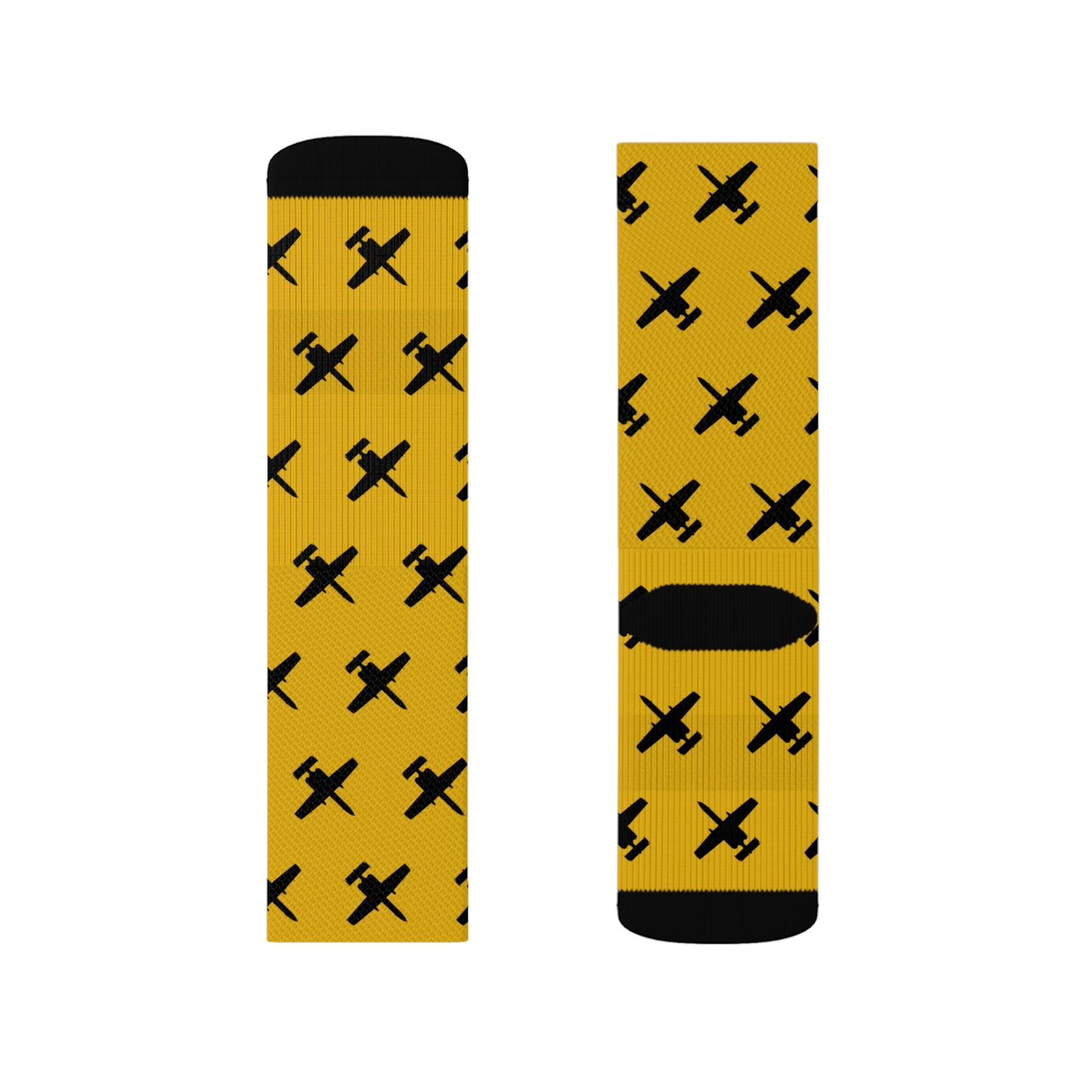 A-10 Socks, Yellow