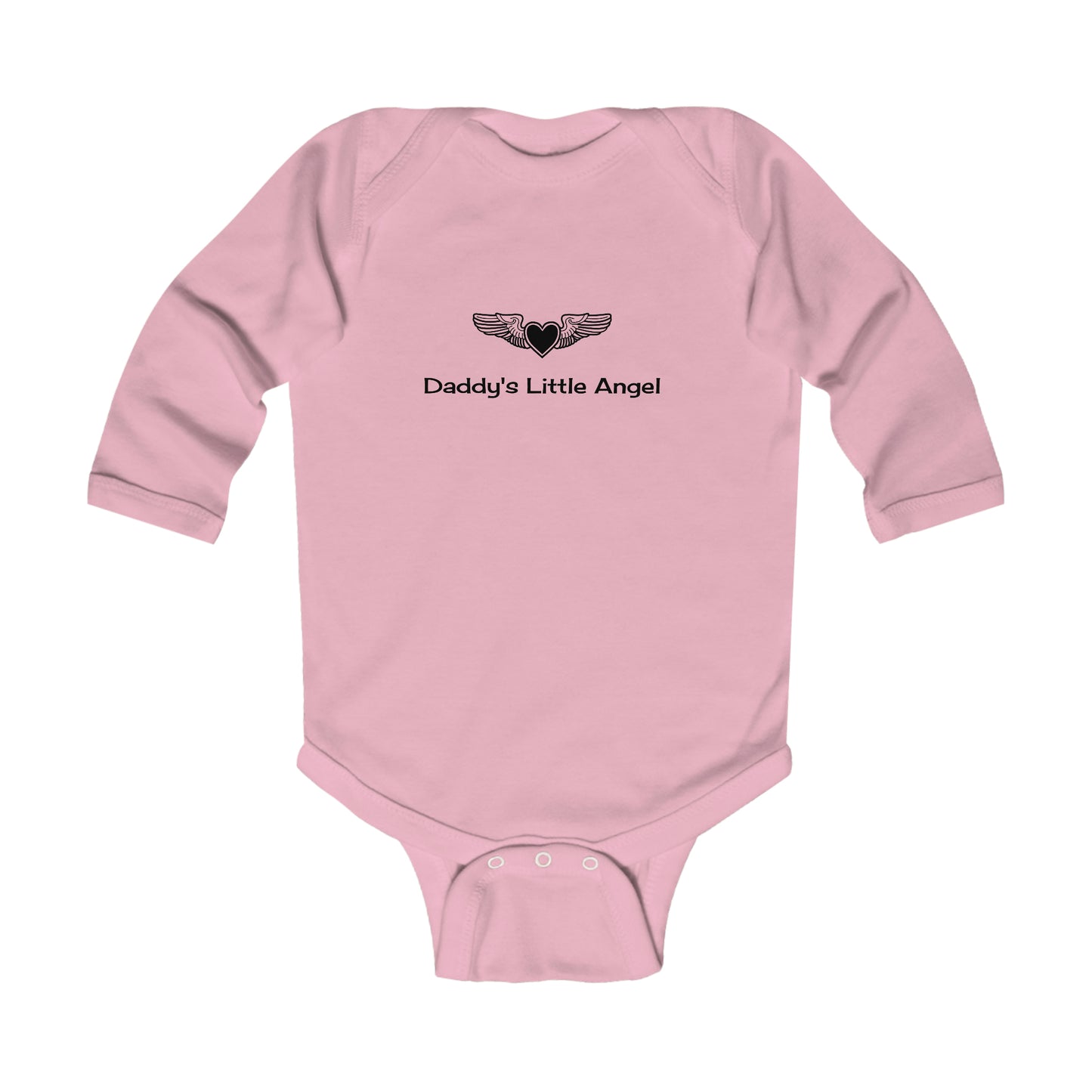 Infant Long Sleeve Bodysuit, Daddy's Little Angel