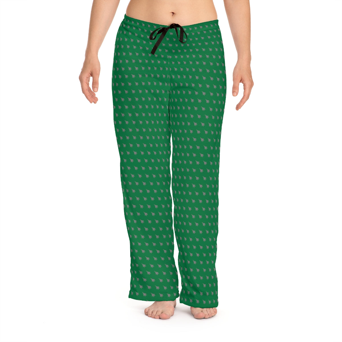 F-15E Women's Pajama Pants, Dark Green