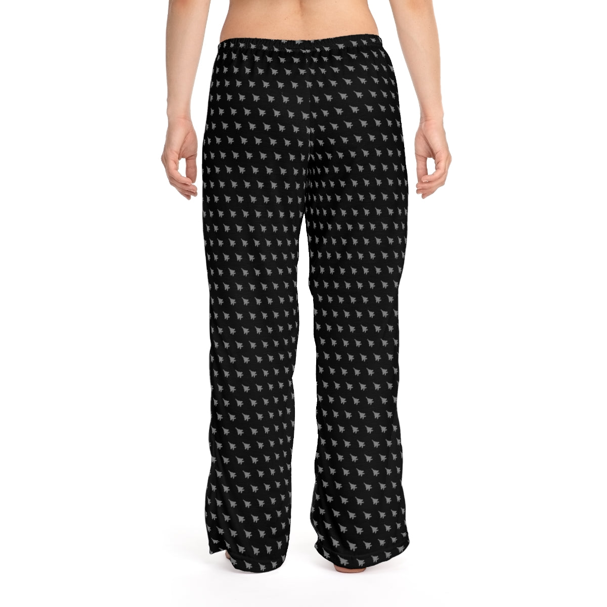 F-15E Women's Pajama Pants, Black