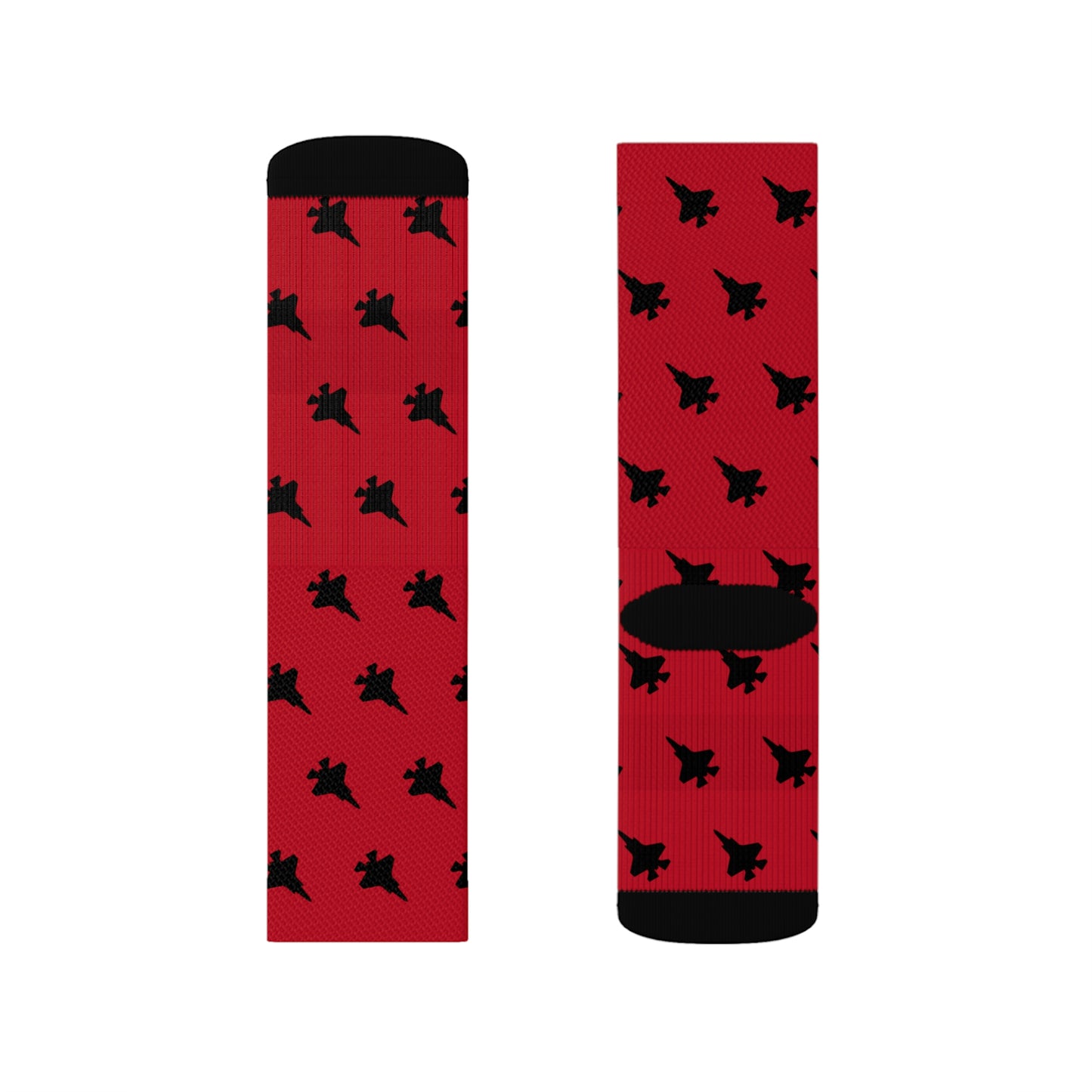 F-35 Socks, Red