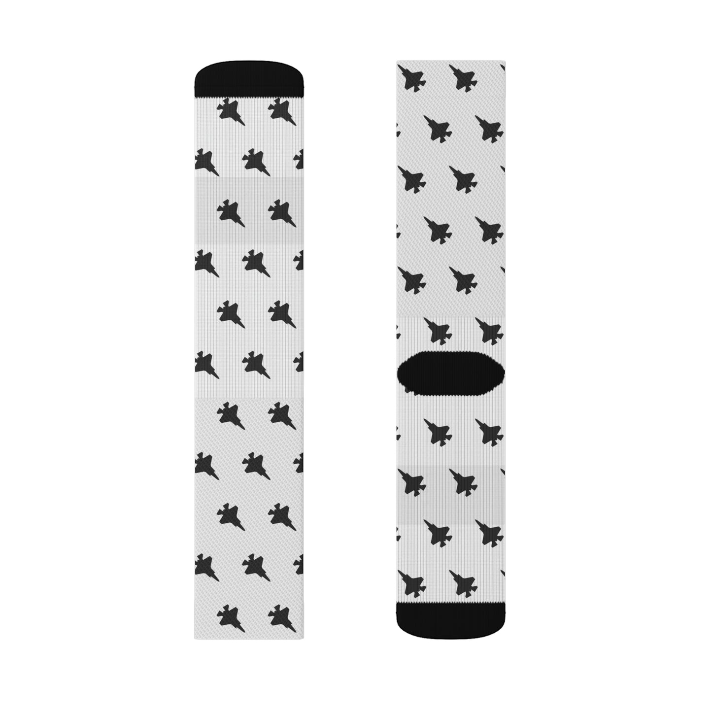 F-35 Socks, White