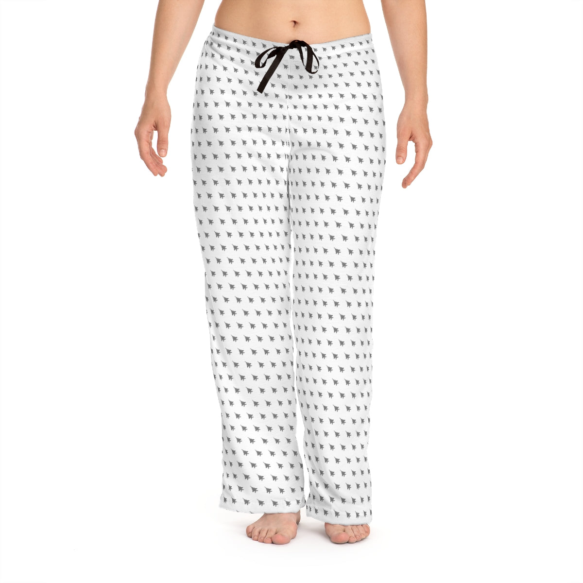 F-15E Women's Pajama Pants, White