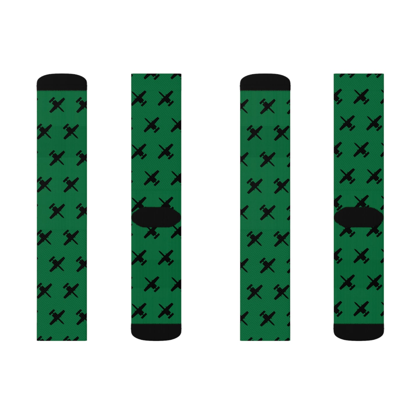 A-10 Socks, Green