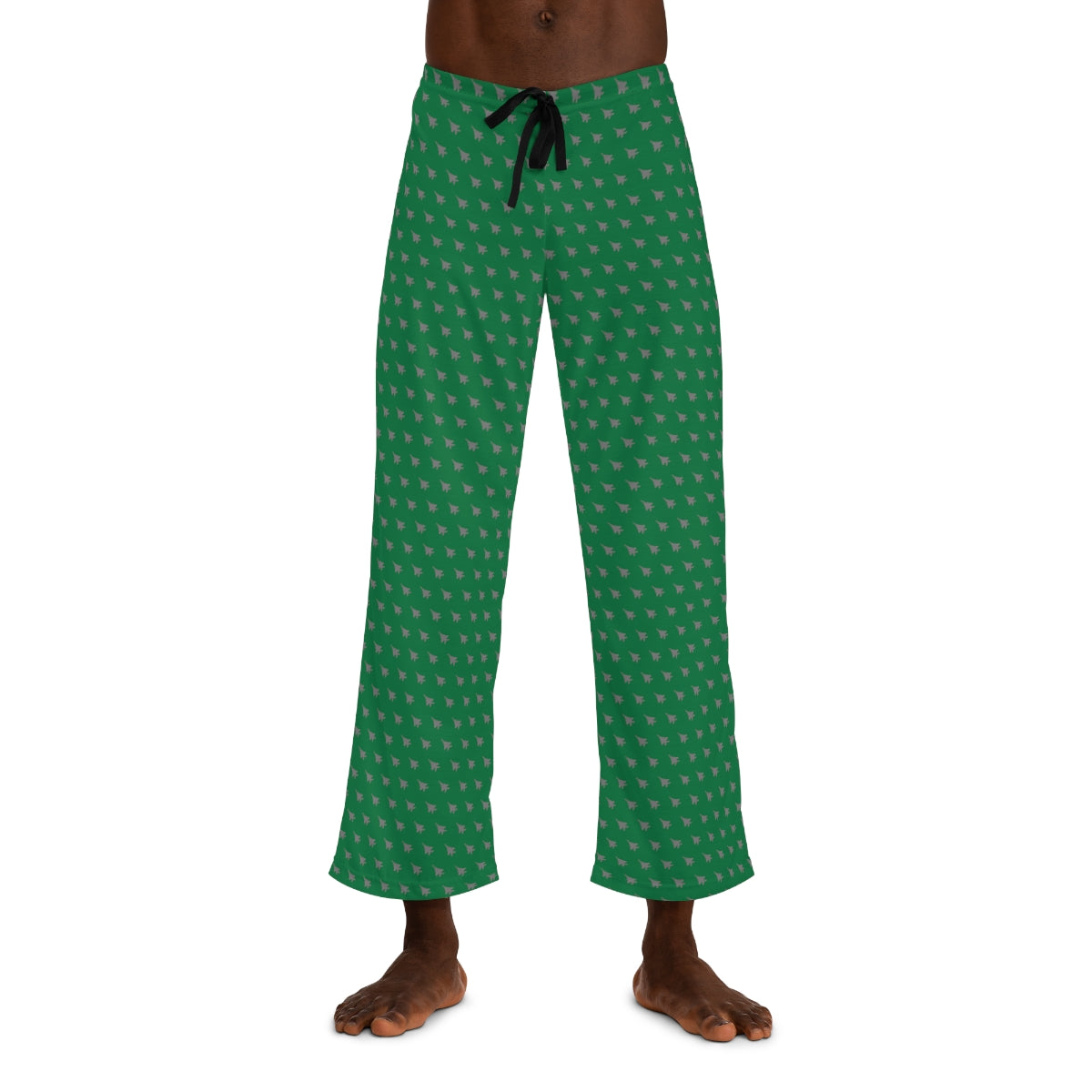 F-15E Men's Pajama Pants, Dark Green