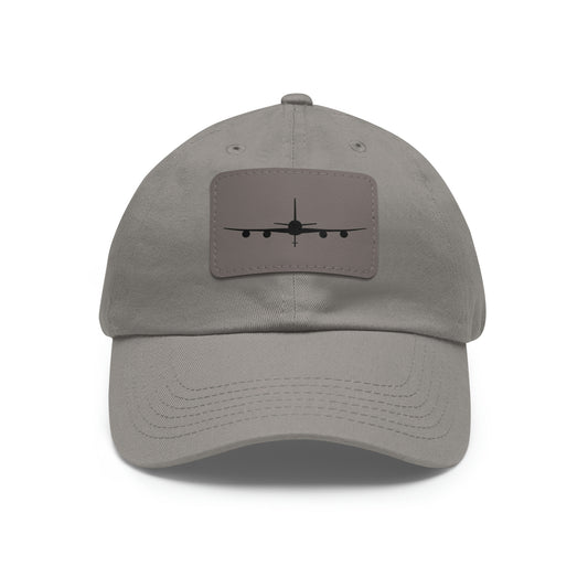 KC-135 Silhouette Leather Patch Hat, Multiple Colors