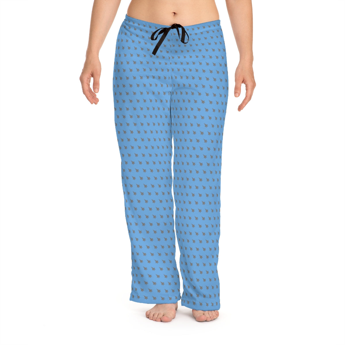 F-35 Women's Pajama Pants, Light Blue