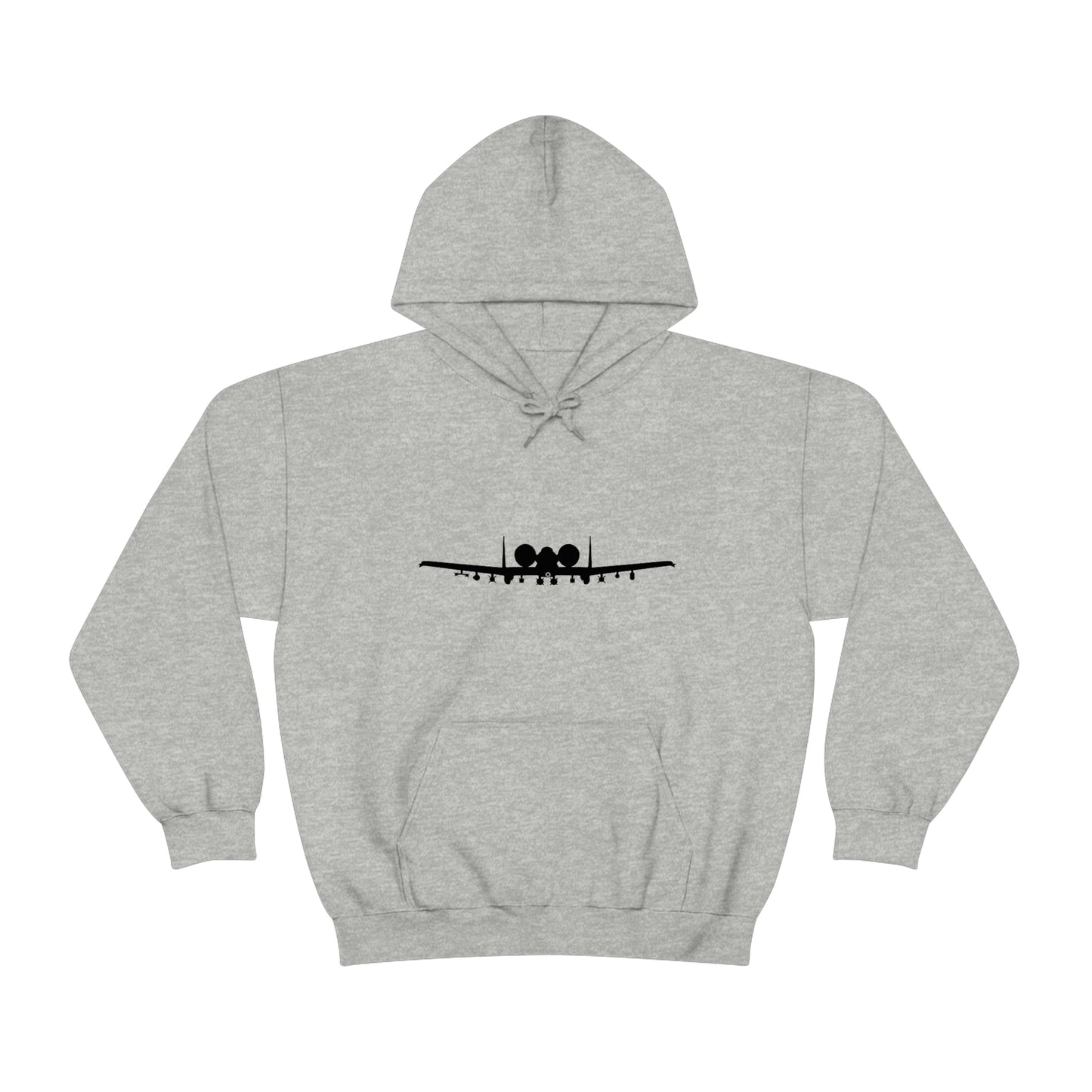 Unisex Heavy Blend™ Hooded Sweatshirt, A-10 Front Silhouette