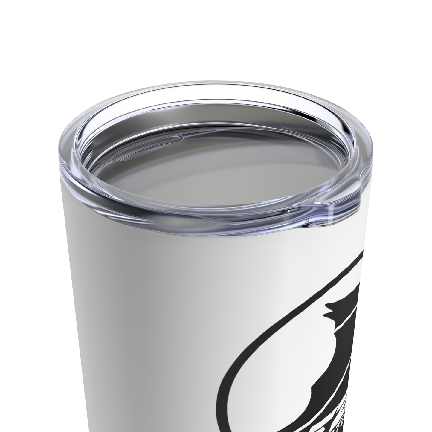 Tumbler 20oz, White, F-22 Raptor