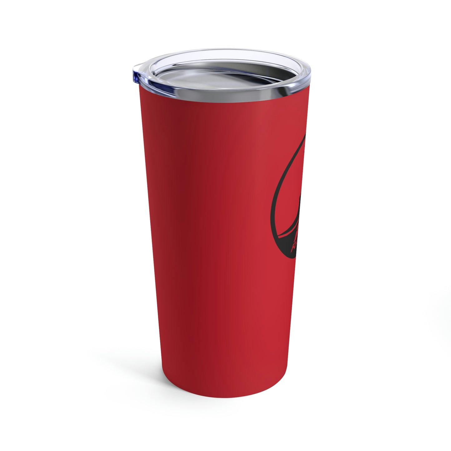 Tumbler 20oz, Dark Red, F-22 Raptor