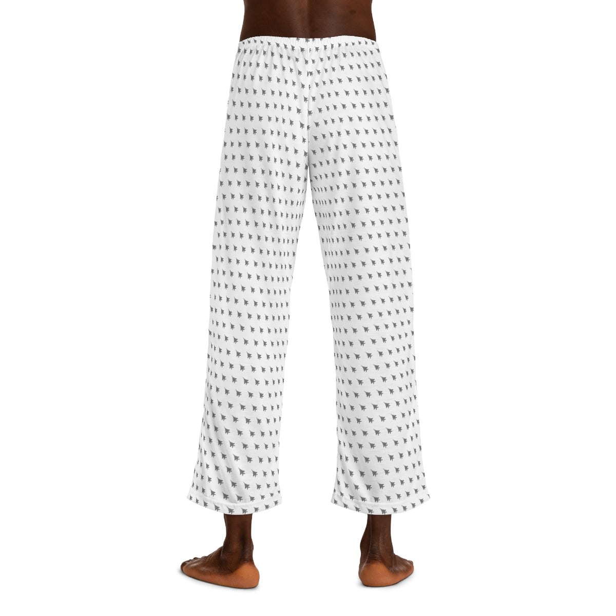 F-15E Men's Pajama Pants, White