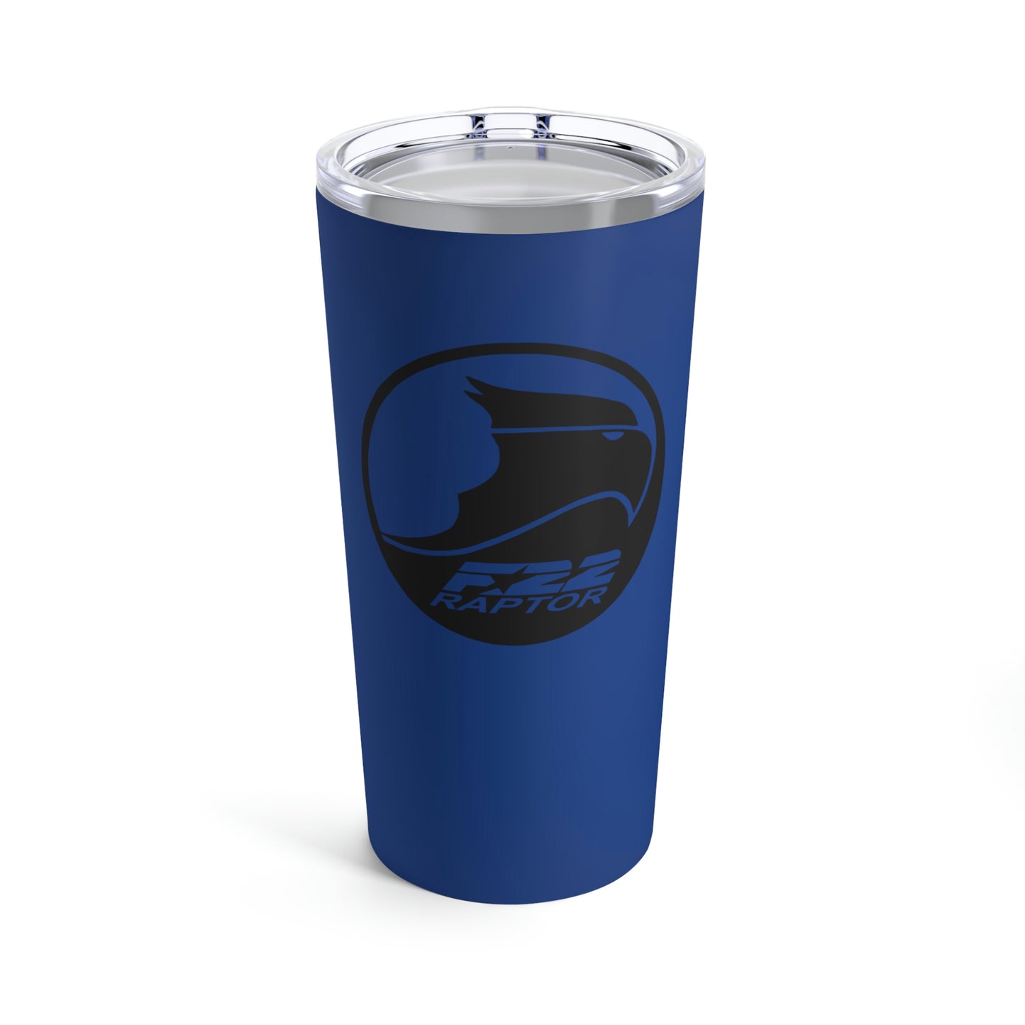 Tumbler 20oz, Dark Blue, F-22 Raptor