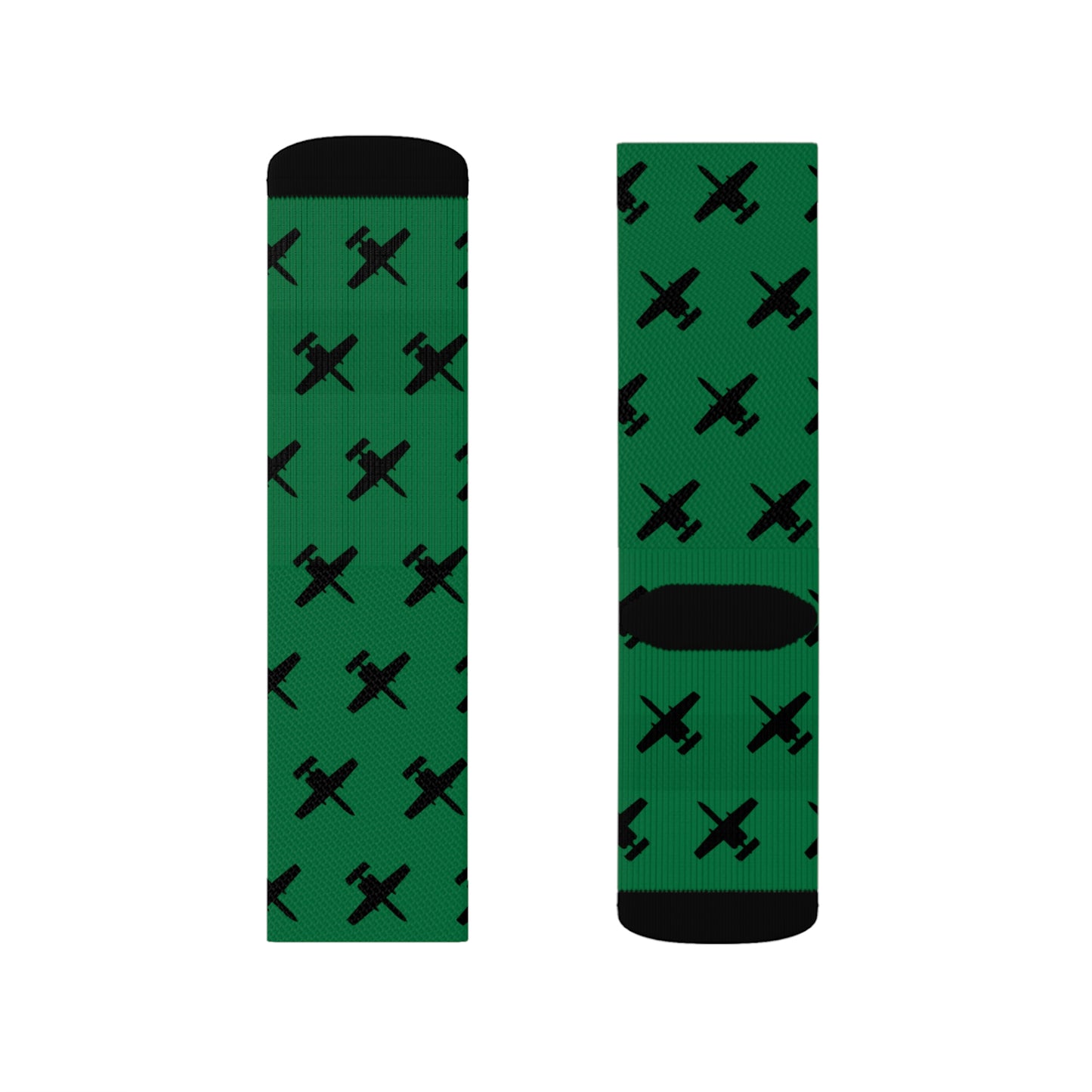 A-10 Socks, Green