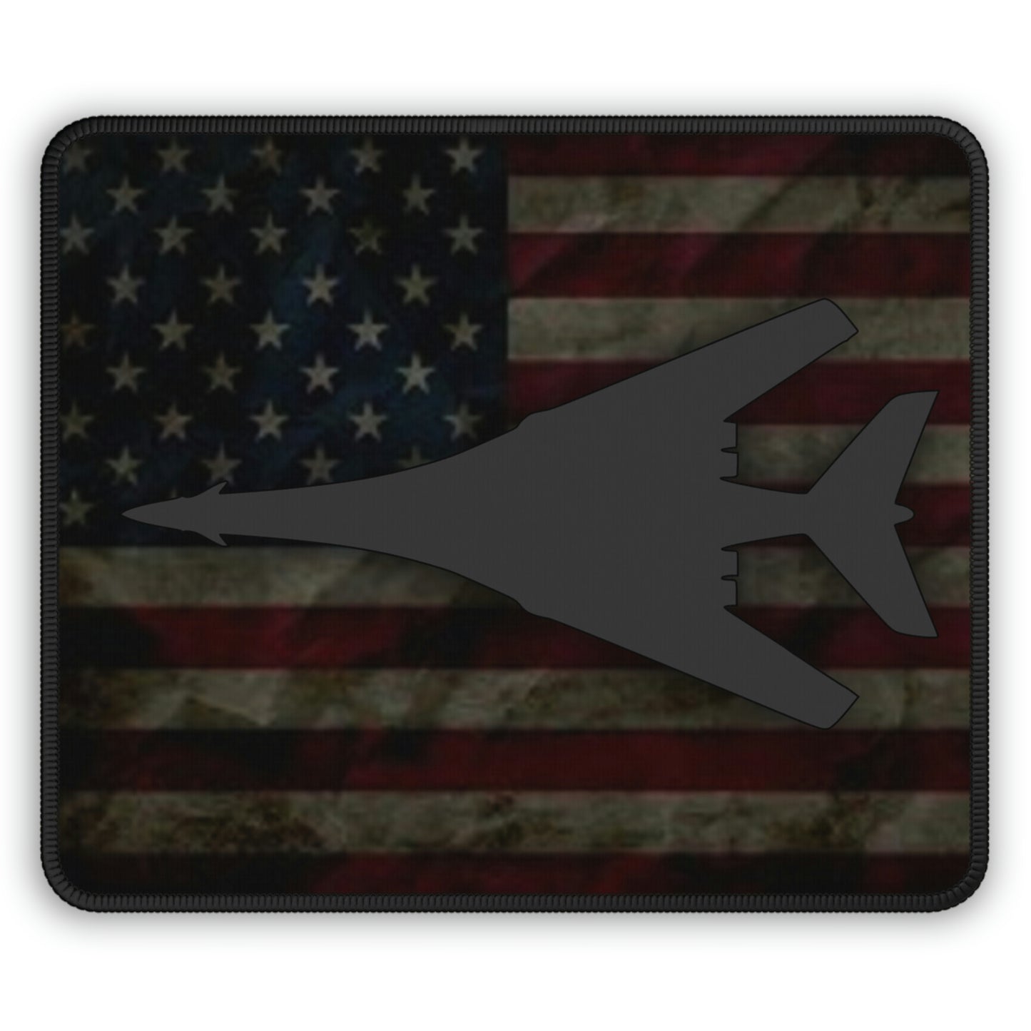 Gaming Mouse Pad, B-1 & Flag