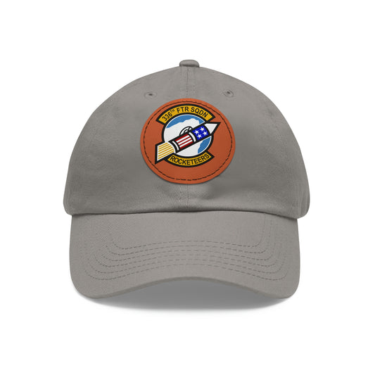 336FS Rocketeers Leather Patch Hat, Multiple Colors