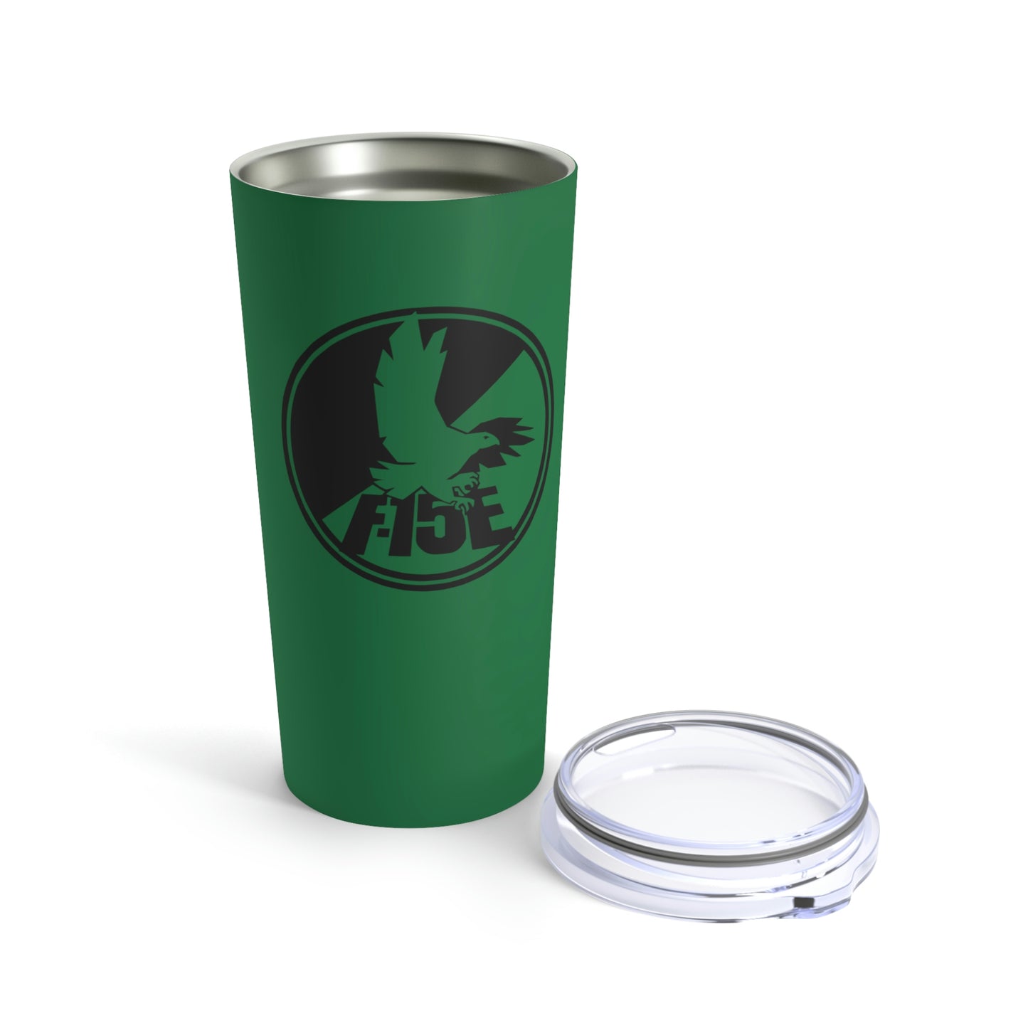 Tumbler 20oz, Dark Green, F-15E Day/Night