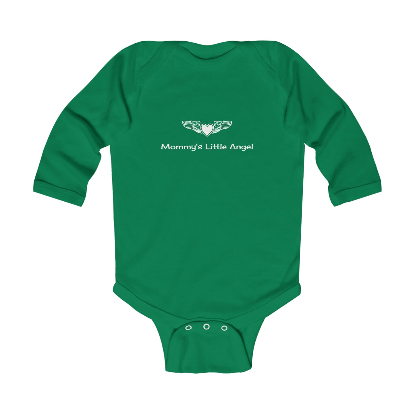 Infant Long Sleeve Bodysuit, Mommy's Little Angel