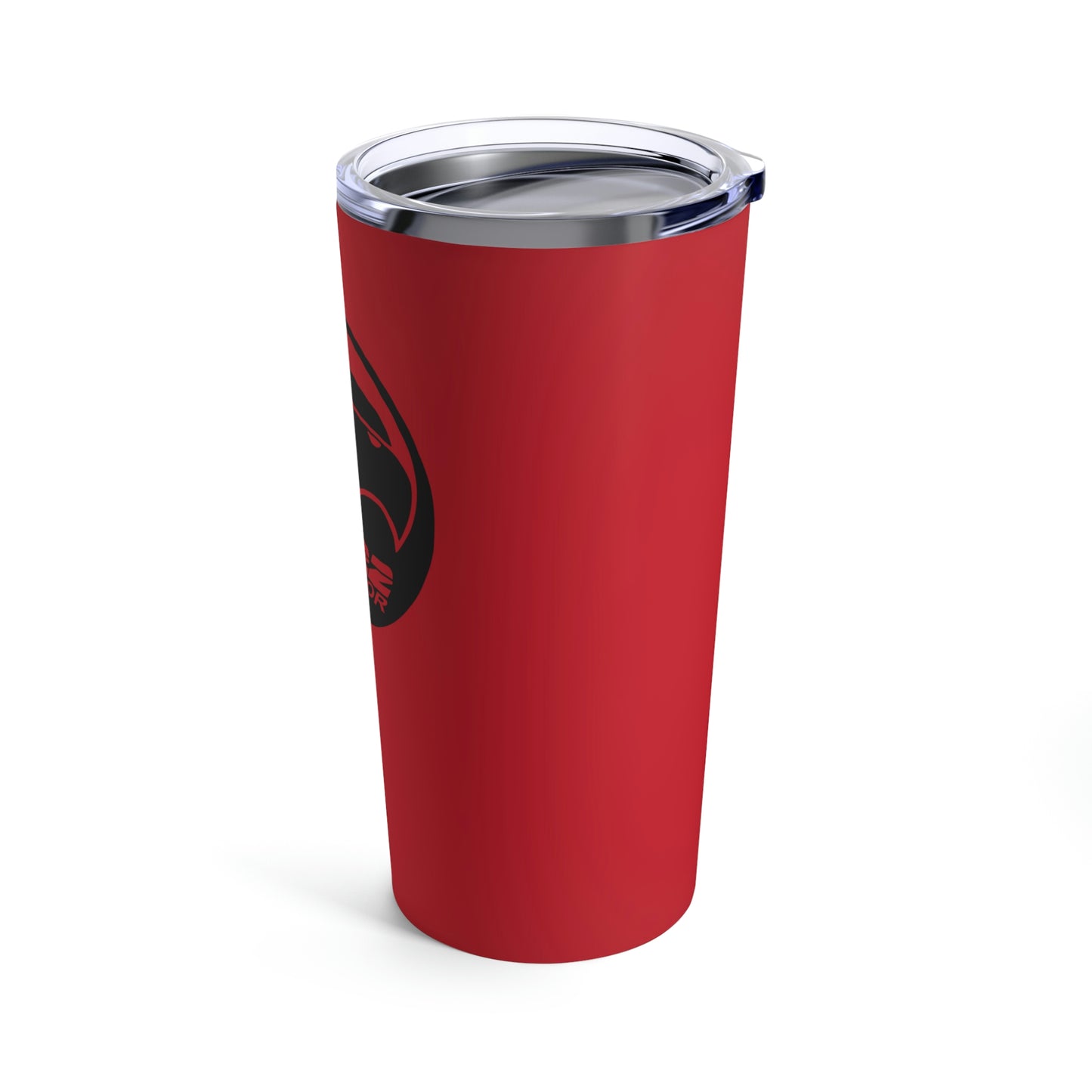 Tumbler 20oz, Dark Red, F-22 Raptor