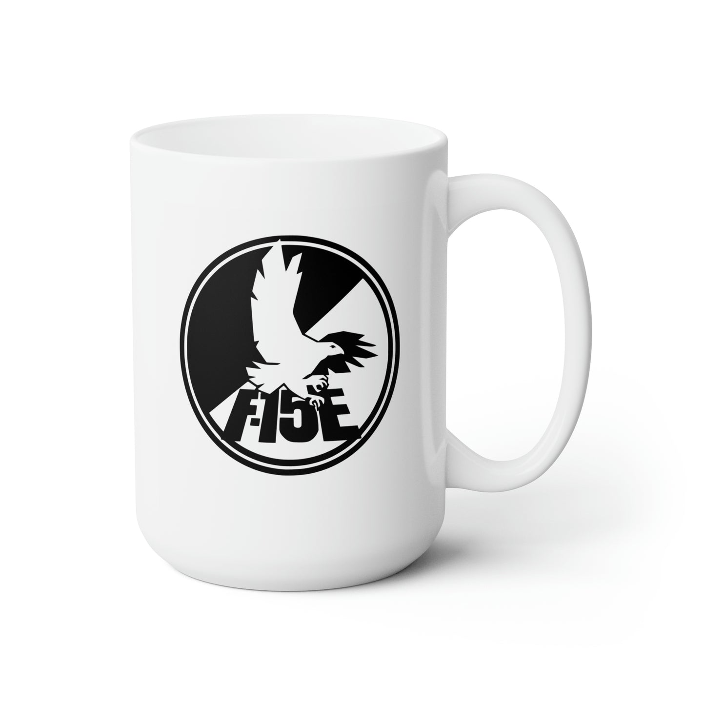 F-15E Day/Night & Front Silhouette Ceramic Mug 15oz