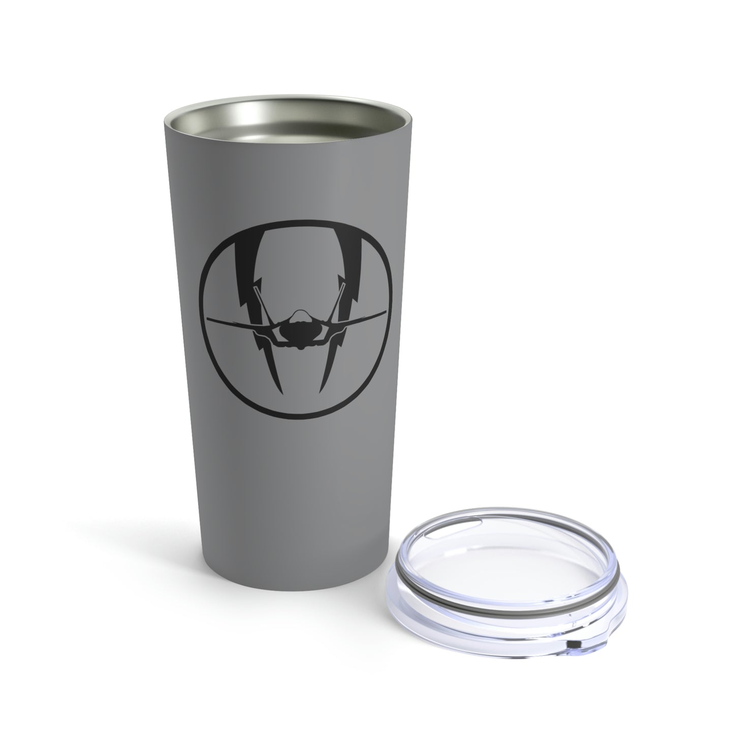 Tumbler 20oz, Gray, F-35 Lightning II