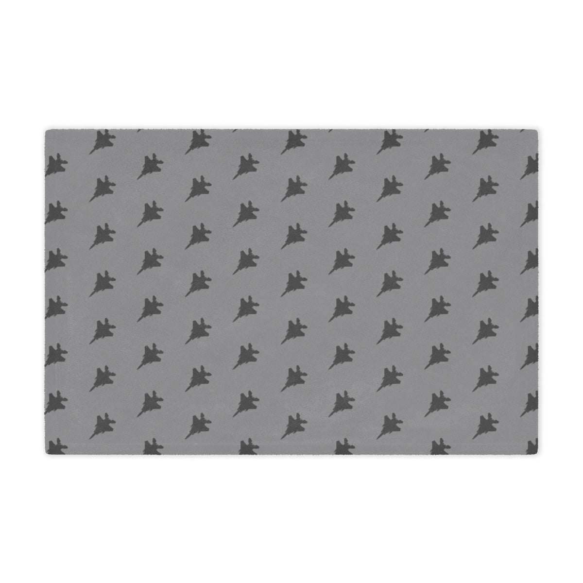 F-15E Minky Blanket, Gray