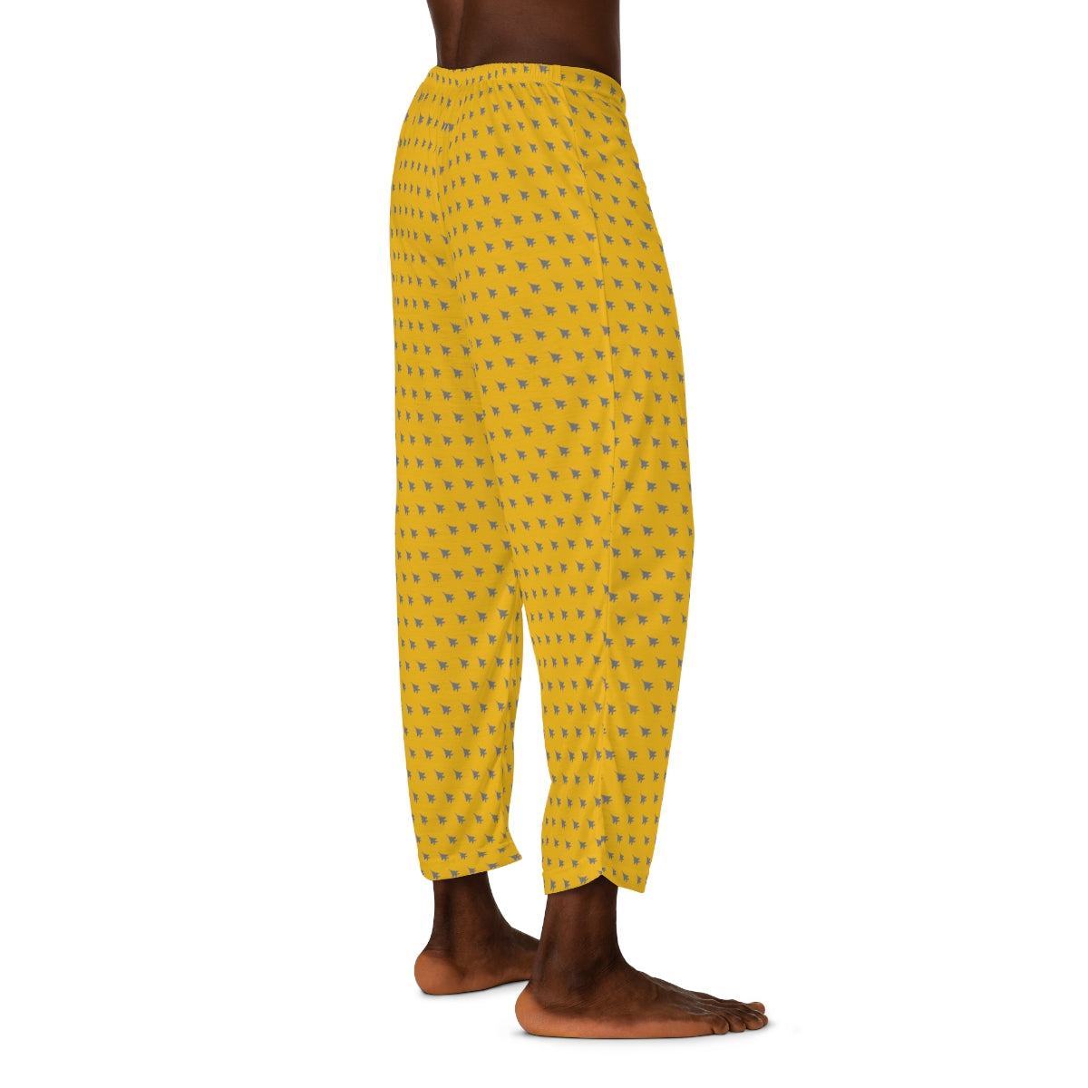 F-15E Men's Pajama Pants, Yellow